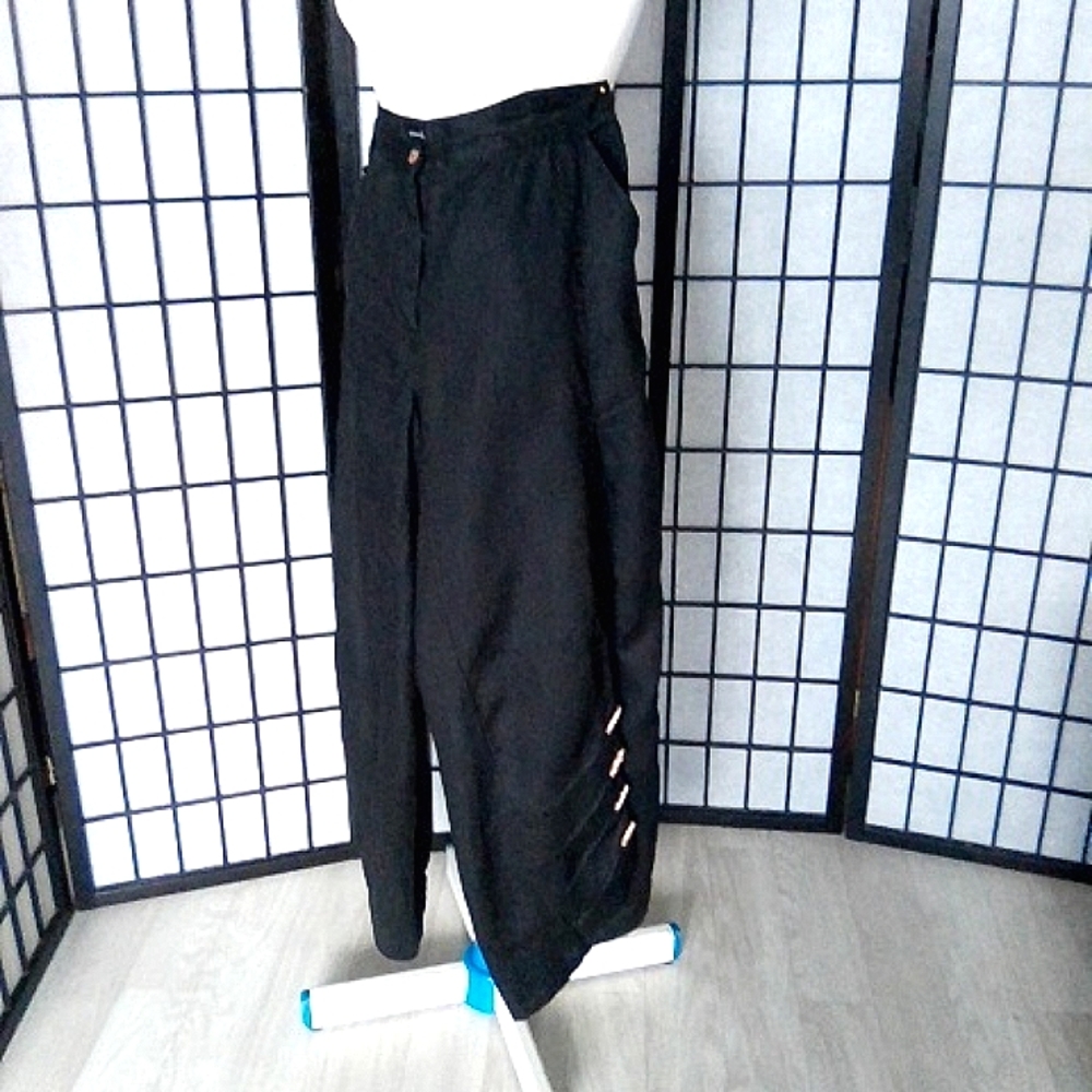 animale linen pants. Size 14.